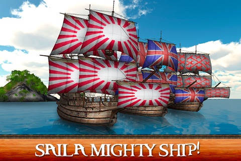 Sea Warship Battle 3D Free screenshot 2