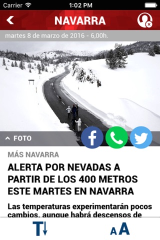Diario de Navarra screenshot 4