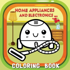 Activities of Home Appliances And Electronics Phonics Coloring Book : Free For Toddler And Kids!