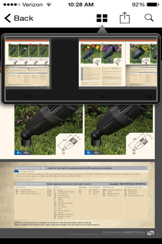 Vista Professional Landscape Lighting Catalog screenshot 4