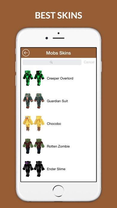 How to cancel & delete Best Skins PE - Girl, Boy and Animal skin for Minecraft from iphone & ipad 4