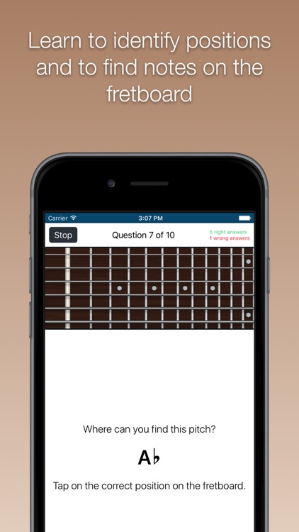 Fretboard Trainer - Learn the notes for guitar and bass
