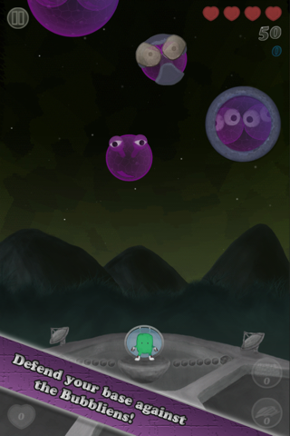Bubblien Attack - Invasion Survival by Comicorp Worlds screenshot 2