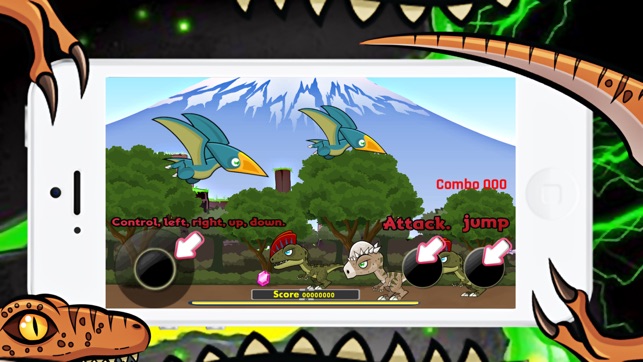 Chiến đấu Dinosaur War: Chạy Trò chơi cổ điển 2