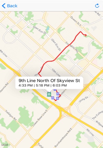 Mississauga Transit On screenshot 2