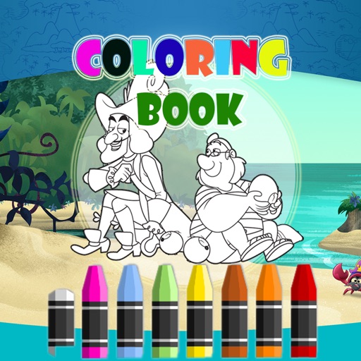 Coloring for Jake Neverland Pirates Version iOS App