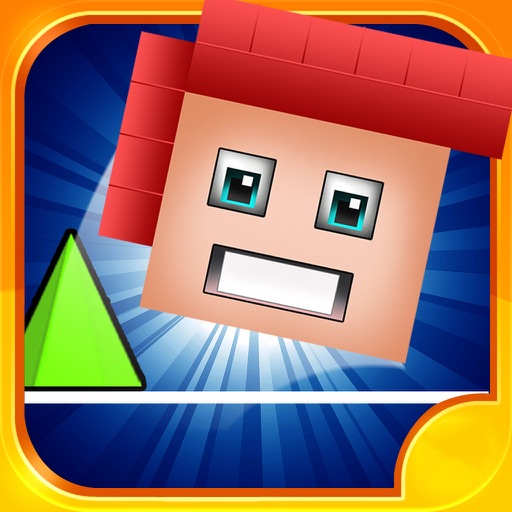 Geometry Cube Runner- Hopper dash Avoid the Red Spike PRO Icon