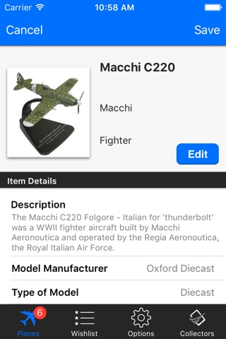 Model Plane Collectors screenshot 2