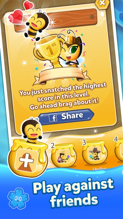 Honey Match 3 – Bee matched screenshot-4