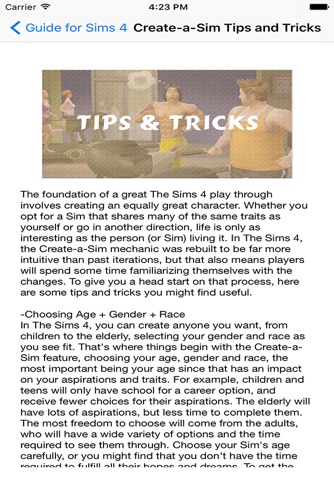 Cheats for The Sims 4 Freeplay - Free Life Points Tips and Tricks screenshot 3