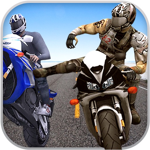 bike race attack Free: Stunt Rider 3D racing game. icon