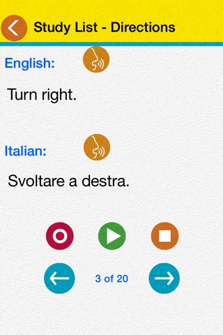 Learn Italian by ZeeMel screenshot 4