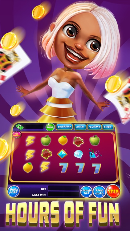The Casino with Bingo Slot's Machine's & Roulette