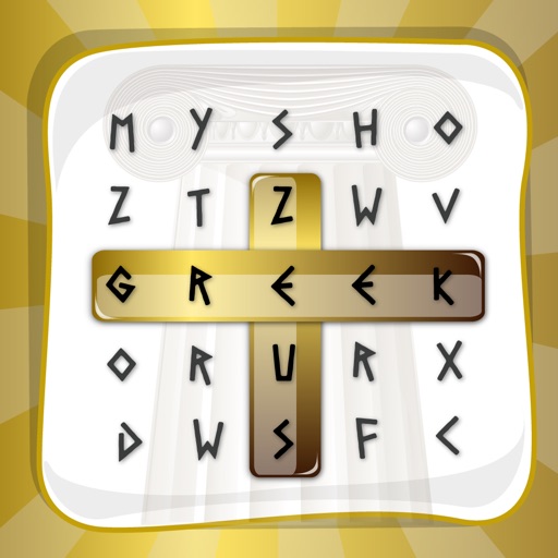 Word Finder Greek Gods Mythology Game