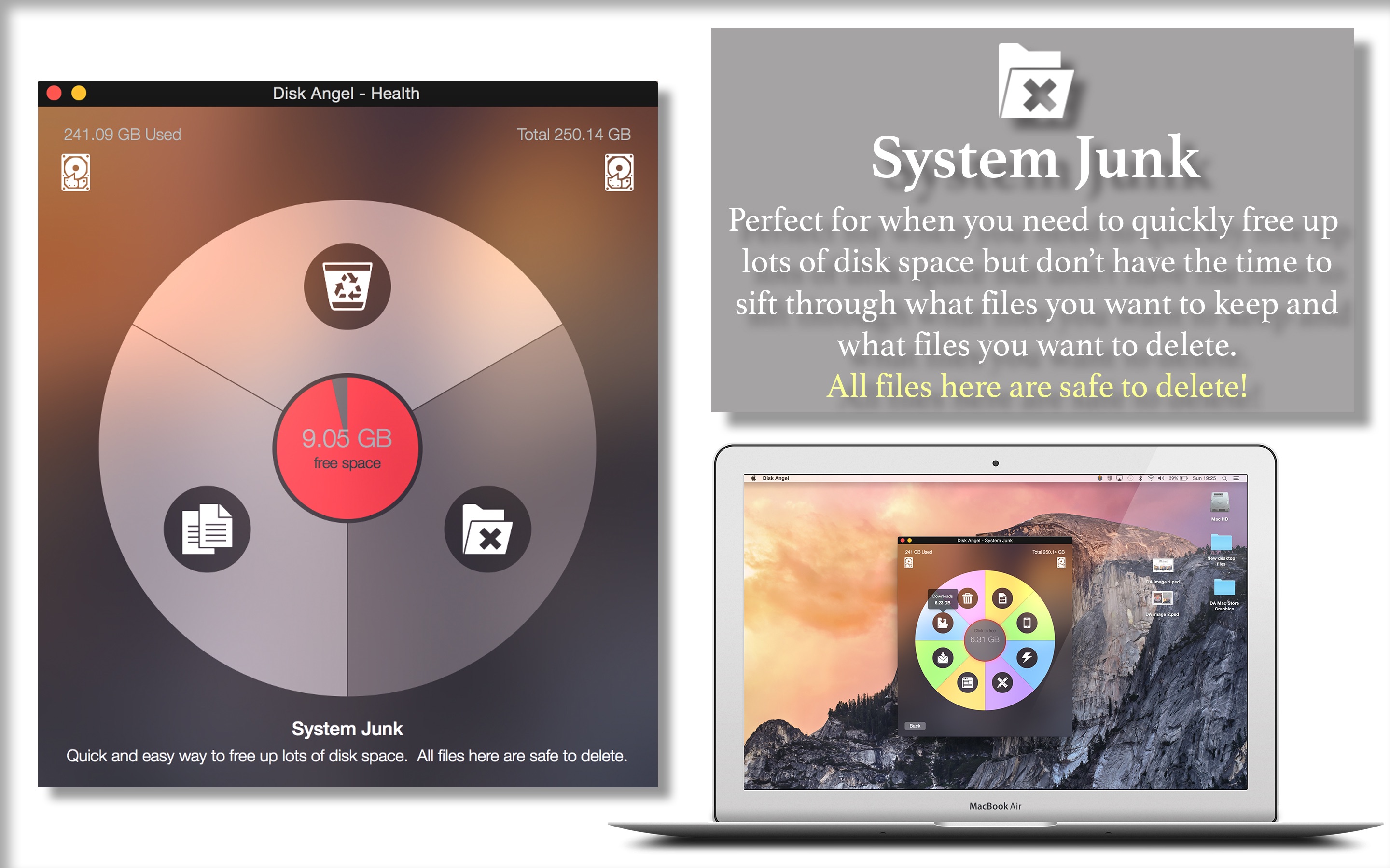 Screenshot do app Disk Angel 3-in-1 Cleaner Space Saver & Duplicates