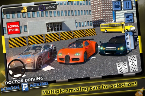 Doctor Driving: School Parking screenshot 2