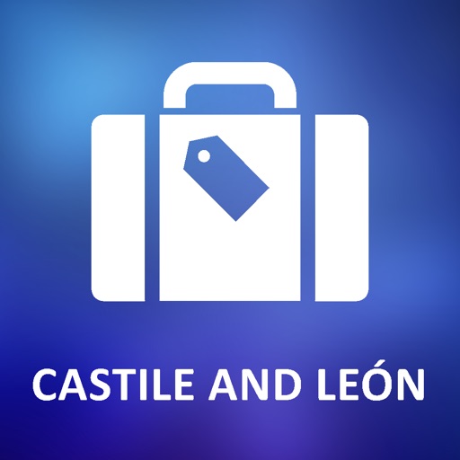 Castile and Leon, Spain Detailed Offline Map icon