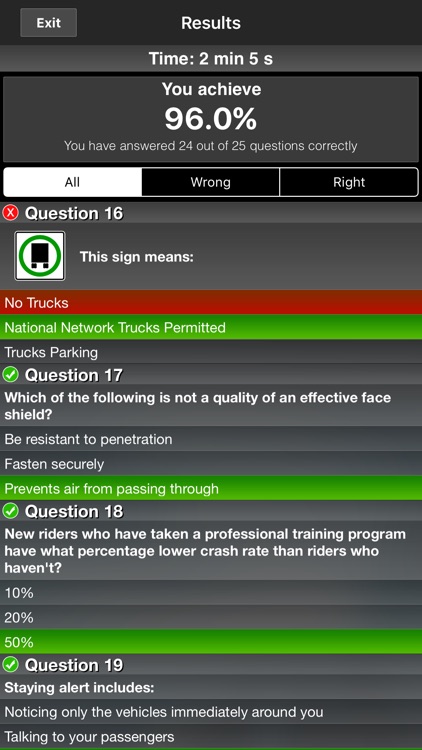 Motorcycle Permit Test - DMV Permit Practice Test screenshot-3