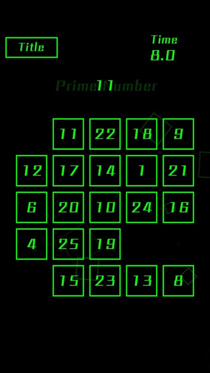 Touch the Prime Numbers