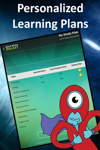 Education Galaxy - 2nd Grade Language Arts - Learn Grammar, Spelling, Punctuation, and More! screenshot 4