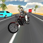 Desert Racer 3D Crossing Traffic Motorcycles Racing Science