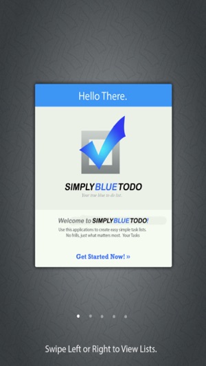 Simply Blue ToDo Free - Your true blue todo list(圖1)-速報App