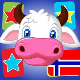 Flashcards in Norwegian for Kids