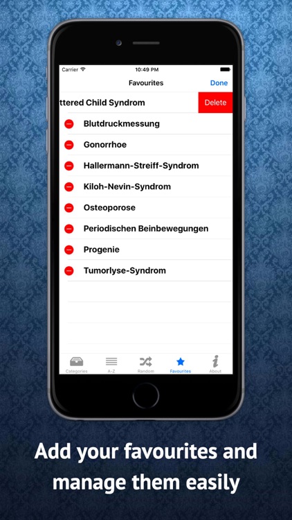 Medical Terms Dictionary German screenshot-3