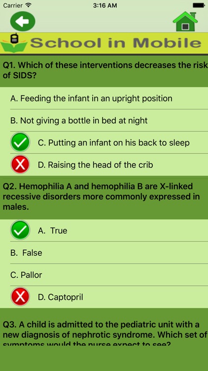 Pediatric Nursing Practice Exam screenshot-3