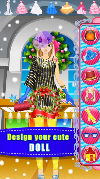 Dreamy Fashion Doll - Party Dress Up & Fashion Make Up Games