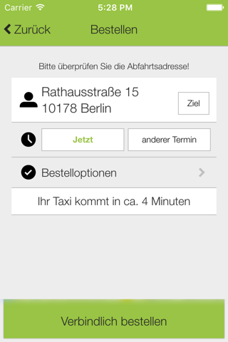 Funk Taxi Berlin screenshot 3