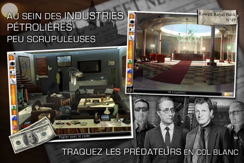 Criminal Investigation Agents - Petrodollars (Full) - A Hidden Object Adventure screenshot 2