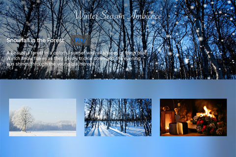 Winter Season Ambience screenshot 4