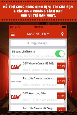 Lịch Chiếu Phim screenshot 2