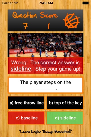 HoopsEnglish screenshot 3