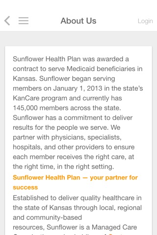 Sunflower Health Plan screenshot 3