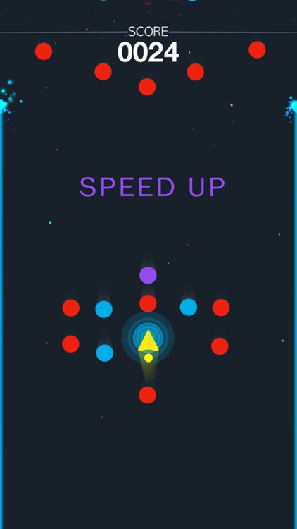 Galaxy Adventure : flight spaceship and avoid the dots