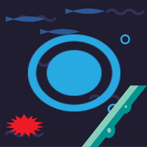 Jump Up Under Water Icon