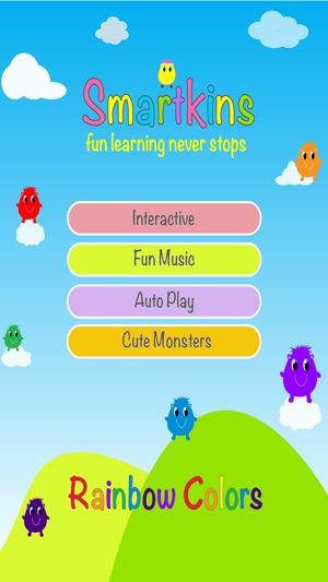 Smartkins Rainbow Colors Flashcards Fun Learning(圖1)-速報App