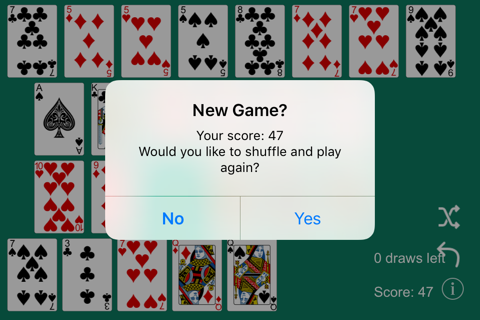 Dbl Solitaire screenshot 3