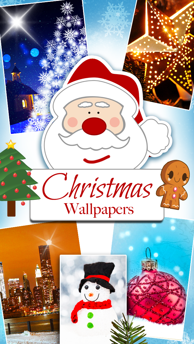 How to cancel & delete Christmas Backgrounds and Holiday Wallpapers - Festive Motifs from iphone & ipad 1