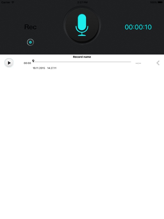 Super Voice Recorder for iPad, Record your meeting