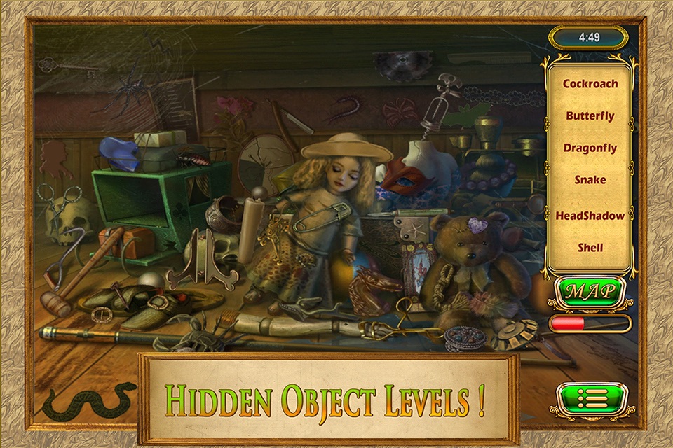 Hidden Object Adventures Queen Elves Free screenshot 3
