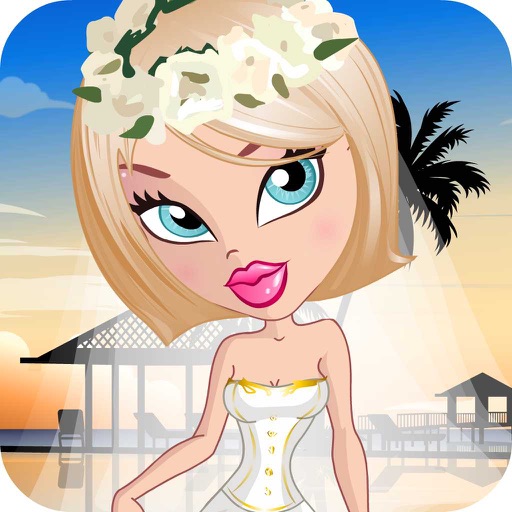 Beach Wedding Dress-Up Icon