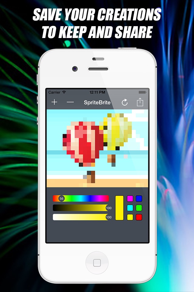 SpriteBrite - Create Fun, Free Pixel Art screenshot 2