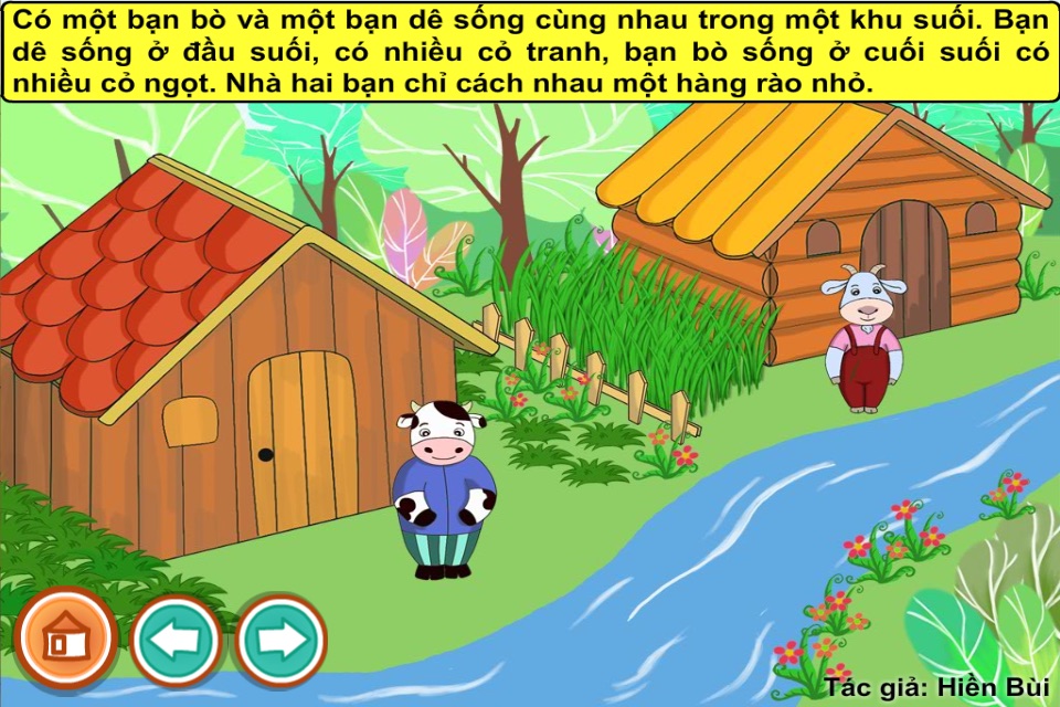 Bò và dê (Truyện thiếu nhi từ tác giả Hiền Bùi) screenshot 2