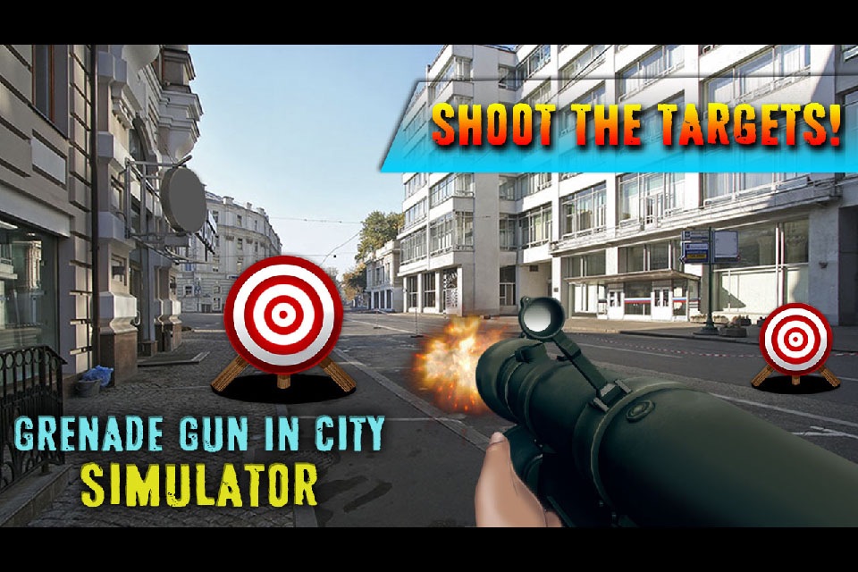 Grenade Gun In City Simulator screenshot 3