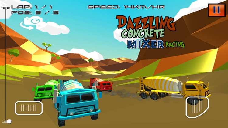 Dazzling Concrete Mixer Racing