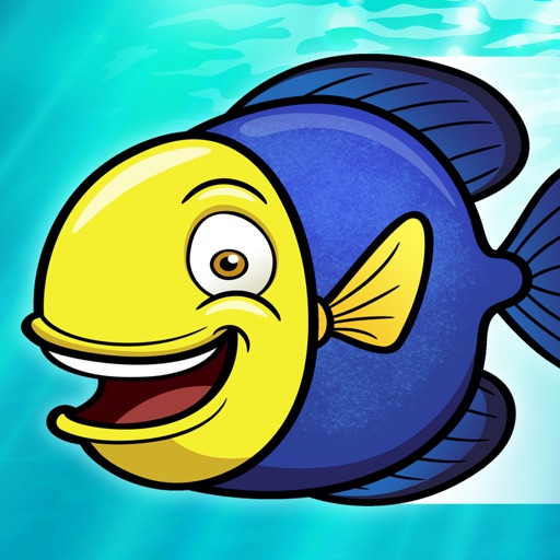 Blue Coral Reef Aquarium Mayhem - FREE - 3D Jump & Dive Underwater Fish Race iOS App