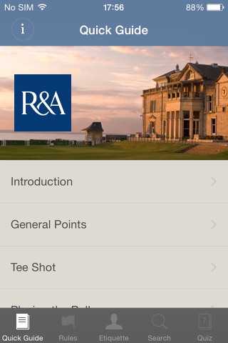 Rules of Golf screenshot 3